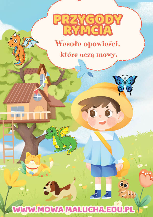 Przygody Rymcia - Wesołe opowieści, które uczą mowy