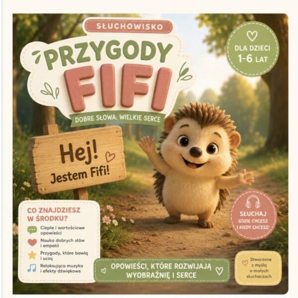 Jeżyk Fifi i sekret supermocy- cz.1